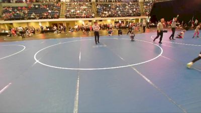 Boys 3rd-4th Grade - 67 Cons. Round 1 - Bear Ott, Immortal Athletics WC vs Wes Yuska, Moen Wrestling Academy