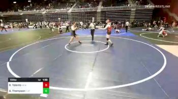 152 lbs Quarterfinal - Robert Tolento, Wcw vs Anders Thompson, Flathead Valley WC