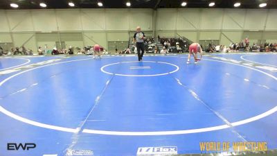 96 lbs Quarterfinal - Ethan Harris, Roundtree Wrestling Academy 12u vs Damian Barbosa, Untouchables 12U Purple