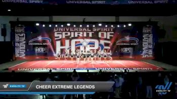 Cheer Extreme Legends [2021 U17 Level 4 Day 2] 2021 Universal Spirit: Spirit of Hope National Championship