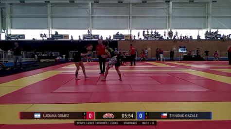 Luciana Gomez vs Trinidad Gazale 2025 ADCC South American Championship