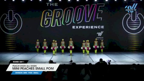 Peach State All Stars - Mini Peaches Small Pom [2024 Mini - Pom - Small Day 1] 2024 GROOVE Dance Grand Nationals