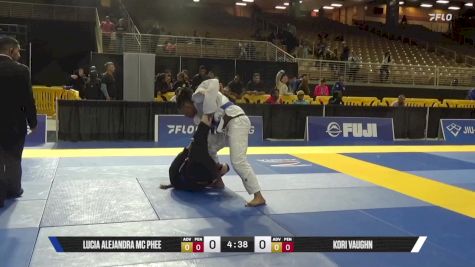 Kori Vaughn vs Lucia Alejandra Mc Phee 2025 Pan Jiu Jitsu IBJJF Championship
