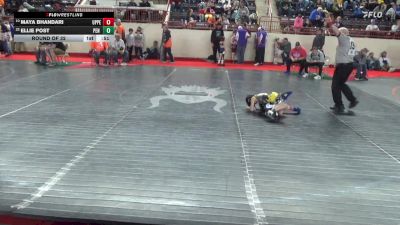 51_G lbs Round Of 32 - Maya Bhandari, Upper St. Clair vs Ellie Post, Pen Argyl