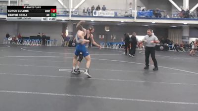 141 lbs 5th Place - Conor Collins, Army-West Point vs Carter Nogle, Air Force Academy