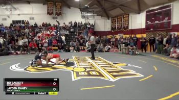 113 lbs Quarterfinal - Bo Bassett, Bishop McCort vs Jayden Raney, Union County