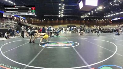 165 lbs Cons. Round 7 - Andres Rojas, Miami Southridge Hs vs Elias Enzner, Olympic Heights