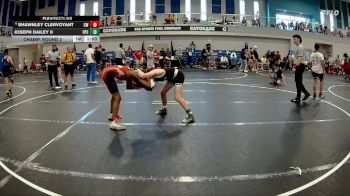 113 lbs Champ. Round 2 - Joseph Dailey Ii, Flagler Palm Coast vs Shawnley Clervoyant, Cowboy Wrestling