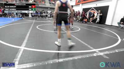 88 lbs Quarterfinal - Ellis Ousley, HURRICANE WRESTLING ACADEMY vs Trey Howell, Raw Wrestling Club