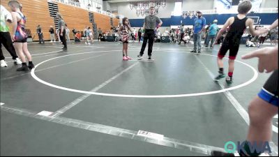 58 lbs Rr Rnd 1 - Jimmy Arms II, Redskins Wrestling Club vs Geneieve Goodblanket, Clinton Youth Wrestling