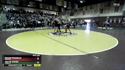 215 lbs Champ. Round 1 - Shaun Franklin, Monache vs Oscar Gomez, Cabrillo