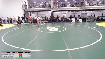 125A lbs Rr Rnd 1 - Matthew Marlow, Vhw vs Carson Walsh, Edge