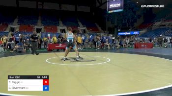 132 lbs Cons 32 #2 - Dante Roggio, Idaho vs Colin Silverthorn, Washington