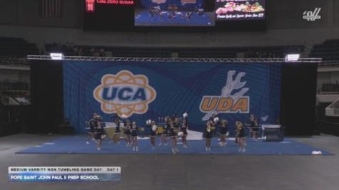 Pope Saint John Paul II Prep School [2026 Medium Varsity Non Tumbling Game Day Day 1] 2026 UCA Space Center Regional