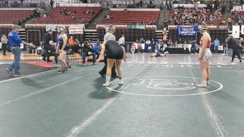 G - 235 lbs Champ. Round 2 - Rylee Murgel, Helena (Girls) vs Marquell Houle, Big Sandy (Girls)