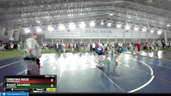 145 lbs Champ. Round 1 - Christina Reese, Thunder Ridge vs Ragan Julander, Clearfield