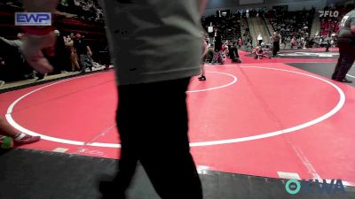 52 lbs Consi Of 8 #1 - Axel Miller, Skiatook Youth Wrestling vs Kevin Harris, HURRICANE WRESTLING ACADEMY