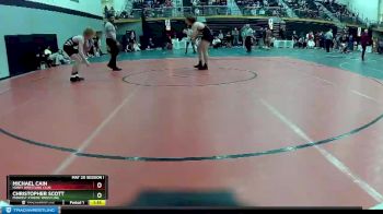 160 lbs Champ. Round 2 - Christopher Scott, Midwest Xtreme Wrestling vs Michael Cain, Husky Wrestling Club
