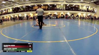 125 Freshman/Soph Cons. Round 2 - Matthew Chiles, Henry Ford College vs Quentin Keen, Wabash