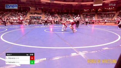 84 lbs Round Of 64 - Lucas Stevens, Minnesota Elite vs Presten Salcedo, Monster Garage