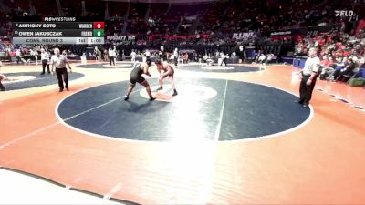 3A 285 lbs Cons. Round 3 - Anthony Soto, Gurnee (Warren) vs Owen Jakubczak, Palatine (Fremd)