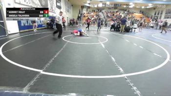 140 lbs Cons. Semi - Angela Talavera, Chino vs Aubrey Kelly, Hemet