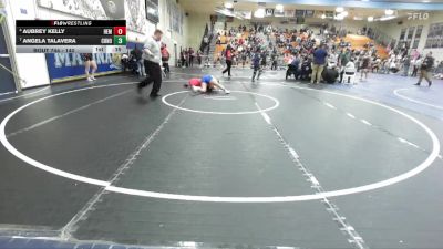 140 lbs Cons. Semi - Angela Talavera, Chino vs Aubrey Kelly, Hemet