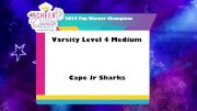 Jacksonville Beach Jaguars * [2025 Sideline Perf. Cheer - Jr. Varsity - Medium] 2025 Pop Warner National Cheer & Dance Championship
