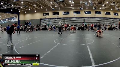 80 lbs Round 3 (8 Team) - Carson Eslinger, Richmond WC vs Gavin Summers, Crossroads Wrestling