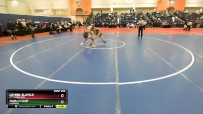 165 lbs Cons. Round 5 - Ryan Ohler, McDaniel vs Dennis Slovick, Pitt-Bradford