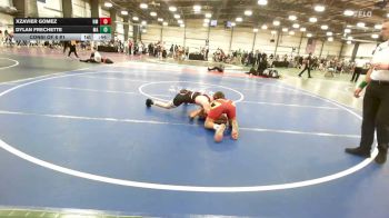 112 lbs Consi Of 8 #1 - Xzavier Gomez, NM vs Dylan Frechette, MA