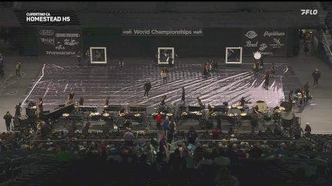 Homestead HS "Cupertino CA" at 2025 WGI Percussion/Winds World Championships