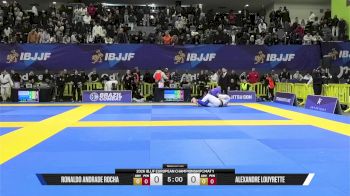 Alexandre Louyrette vs Ronaldo Andrade Rocha 2026 European Jiu-Jitsu IBJJF Championship