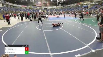 73 lbs Rr Rnd 4 - Beckett Keasling, Aurora WC vs Bryson Zunich, Badlands Elite