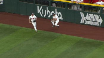 Oregon State Baseball's Easton Talt With An Unreal Right Field Robbery Vs Baylor