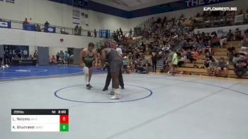 285 lbs Semifinal - Lb Neloms, Valdosta vs Kobe Shumaker, Oxford High School