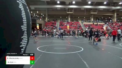 80 lbs Cons. Round 4 - Nate Eck, Brawlers vs Braden Blockcolsky, Manhattan Wrestling Club