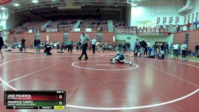 95 lbs Cons. Round 4 - Maximus Cantu, Region Wrestling Academy vs Jake Figueroa, M3 Wrestling Academy