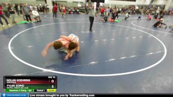 175 lbs Cons. Round 2 - Nolan Goehring, Wisconsin vs Tyler Going, Howell Wrestling Club