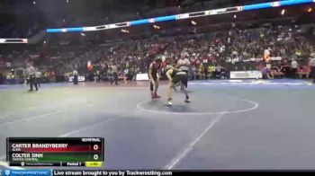 Semifinal - Carter Brandyberry, Alma vs Colter Sinn, Thayer Central