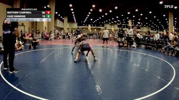 125 lbs Round 4 (6 Team) - Matthew Campbell, Elevate WC vs Case Simmons, Tasmanian Devils