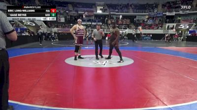 6A 285 lbs Champ. Round 1 - Gage Beyke, Gardendale Hs vs Eric Long-williams, Pinson Valley