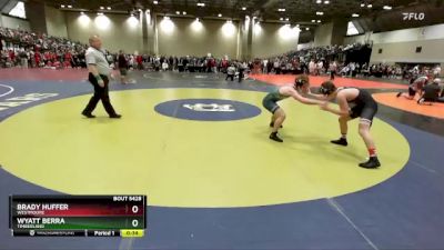 132C Cons. Round 2 - Wyatt Berra, Timberland vs Brady Huffer, Westmoore