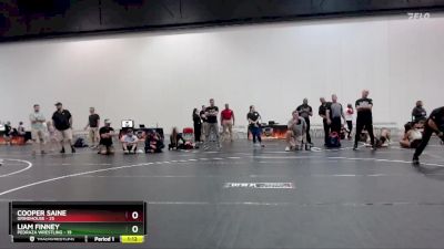 105 lbs Round 5 (10 Team) - Liam Finney, Pedraza Wrestling vs Cooper Saine, Grindhouse