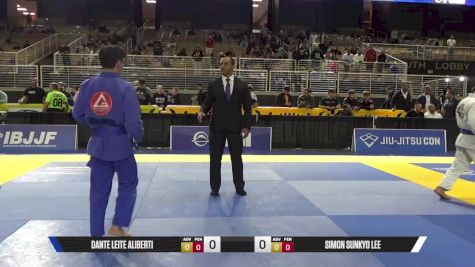 Simon Sunkyo Lee vs Dante Leite Aliberti 2025 Pan Jiu Jitsu IBJJF Championship