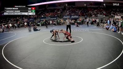 D 1 126 lbs Champ. Round 2 - Anthony Oubre, Holy Cross vs Aaron Braud, Fontainebleau