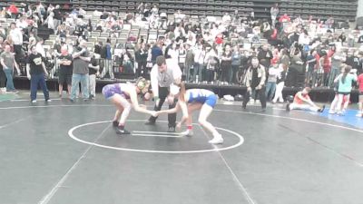130 lbs Quarterfinal - Sua Jeong, Demarest vs Payton Hinkle, Misfits Girls Wrestling