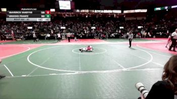 60 lbs Cons. Round 2 - Maverick VanDyke, TWM1 vs Brooks Frantz, WAD1