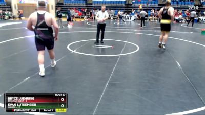 285 lbs Round 4 - Bryce Luehring, Bellevue West vs Evan Lutkemeier, Minden