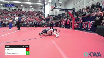 70 lbs Rr Rnd 1 - CJ POE, Maize Wrestling Club vs Liam Baughman, Blackwell Wrestling Club